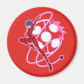 Miraculous Ladybug Badge Magneet (Voorkant)