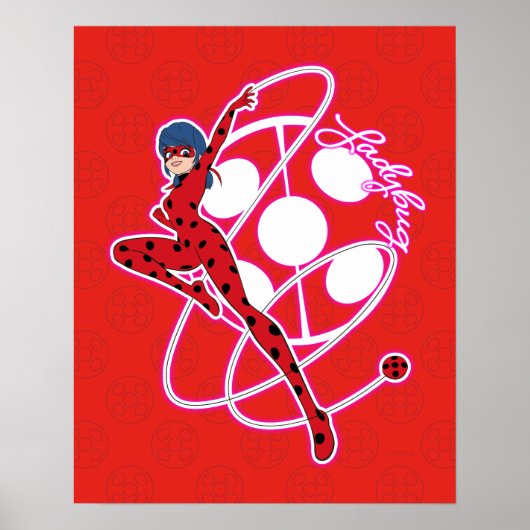 Miraculous Ladybug Badge Poster (Voorkant)