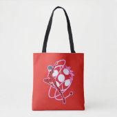 Miraculous Ladybug Badge Tote Bag (Voorkant)