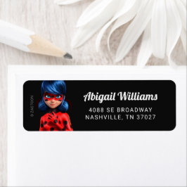 Miraculous Ladybug Birthday Etiket