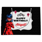 Miraculous Ladybug Birthday Groot Cadeauzakje (Voorkant)