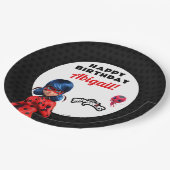 Miraculous Ladybug Birthday Papieren Bordje (Gekanteld)