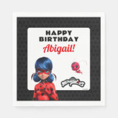 Miraculous Ladybug Birthday Servet (Voorkant)
