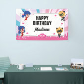 Miraculous Ladybug Birthday Spandoek (Beurs)