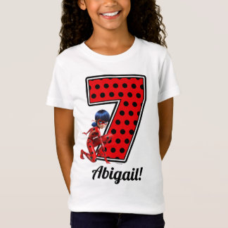 Miraculous Ladybug & Cat Noir 7th Birthday T-shirt