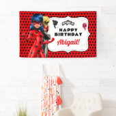 Miraculous Ladybug & Cat Noir Birthday Spandoek (Insitu)