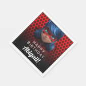 Miraculous Ladybug Meisje Verjaardag Servet (Hoek)