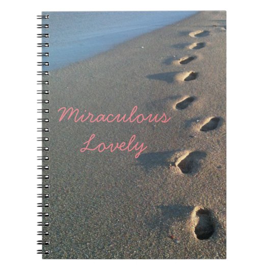 Miraculous Lovely Journal - Voetafdrukken Notitieboek (Voorkant)
