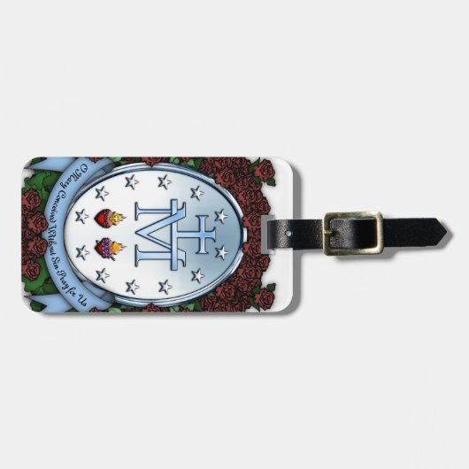 Miraculous Medal 2 Bagagelabel (Voorkant horizontaal)