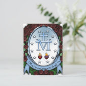 Miraculous Medal 2 Briefkaart (Staand voorkant)