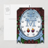 Miraculous Medal 2 Briefkaart (Voorkant / Achterkant)