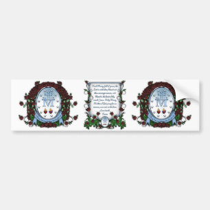 Miraculous Medal 2 Bumpersticker