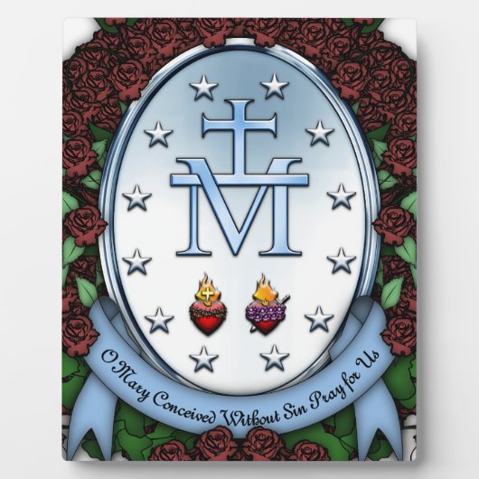 Miraculous Medal 2 Fotoplaat (Voorkant)