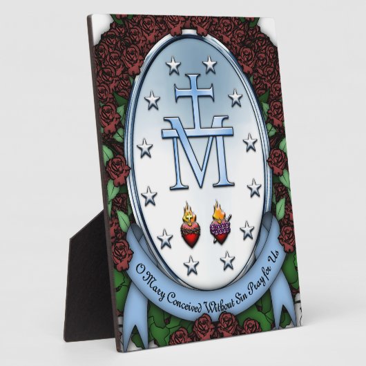 Miraculous Medal 2 Fotoplaat (Zijkant)