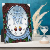 Miraculous Medal 2 Fotoplaat (Zijkant)