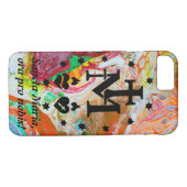 Miraculous Medal abstract Case-Mate iPhone Case (Achterkant (Horizontaal))