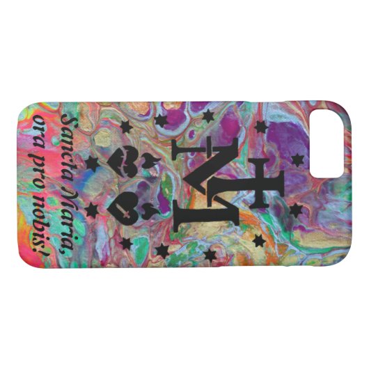 Miraculous Medal abstract Case-Mate iPhone Case (Achterkant (Horizontaal))