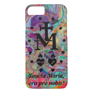 Miraculous Medal abstract iPhone 8/7 Hoesje