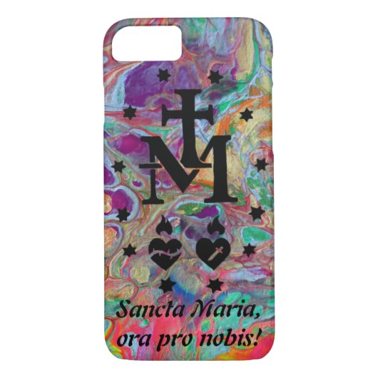 Miraculous Medal abstract Case-Mate iPhone Case (Achterkant)