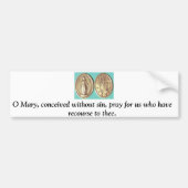 Miraculous Medal Bumpersticker (Voorkant)