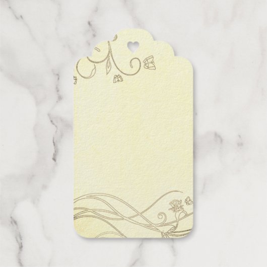 Miraculous Medal Folie Gift Labels (Achterkant)