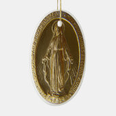 Miraculous Medal Keramisch Ornament (Rechts)