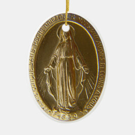 Miraculous Medal Keramisch Ornament