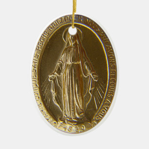 Miraculous Medal Keramisch Ornament