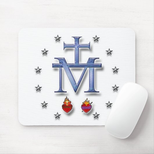 Miraculous Medal Muismat (Met muis)