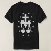 Miraculous Medal Of Immaculate Conception Catholic T-shirt (Design voorkant)
