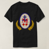 Miraculous Medal of Immaculate Conception katholie T-shirt (Design voorkant)