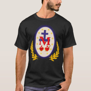 Miraculous Medal of Immaculate Conception katholie T-shirt