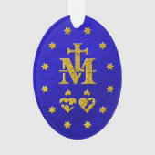Miraculous Medal Ornament (voorkant)