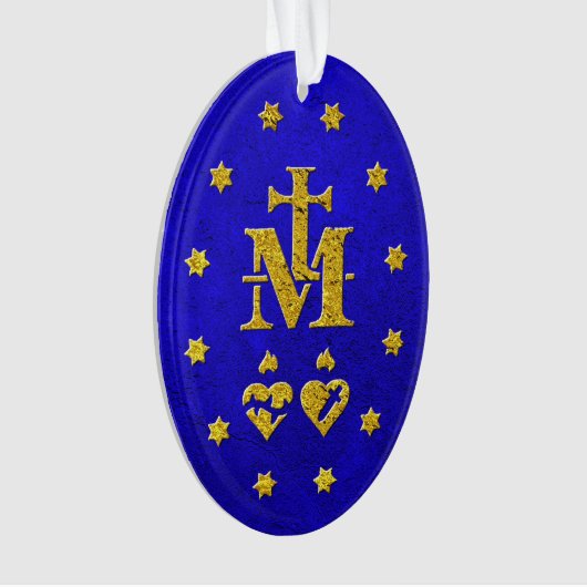 Miraculous Medal Ornament (voorkant)