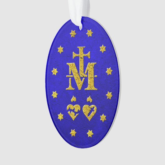 Miraculous Medal Ornament (voorkant)