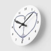 Miraculous Medal Rosary Ronde Klok (Hoek)