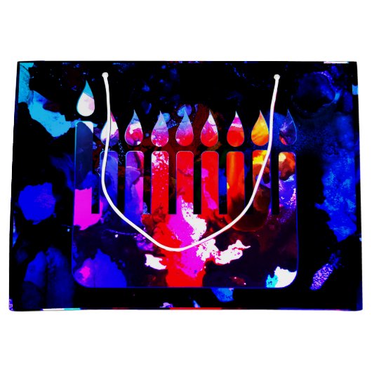 Miraculous Menorah Groot Cadeauzakje (Voorkant)