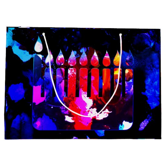 Miraculous Menorah Groot Cadeauzakje (Achterkant)