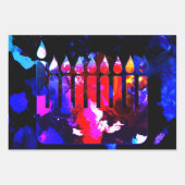 Miraculous Menorah Inpakpapier Vel (Voorkant)