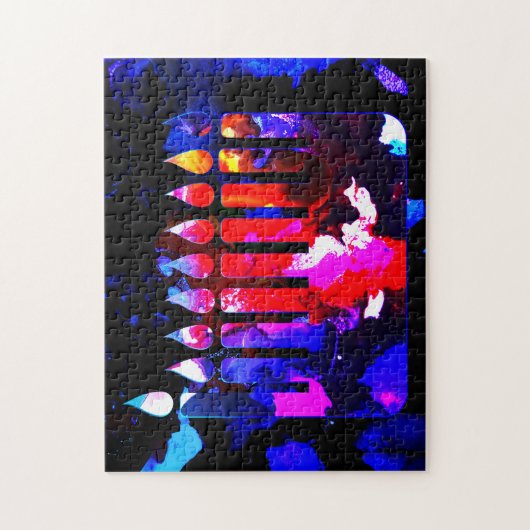 Miraculous Menorah Legpuzzel (Verticaal)