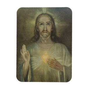 Miraculous Sacred Heart van Jesus Car/koelkast Magneet