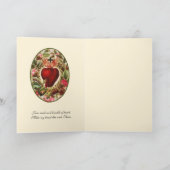 Miraculous Sacred Heart van Jezus Card leeg binnen Kaart (Binnen)