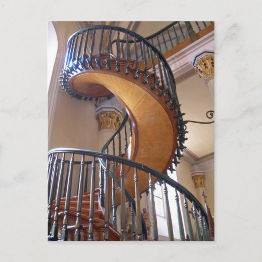 Miraculous Staircase, Loretto Chapel Santa Fe Briefkaart (Voorkant)