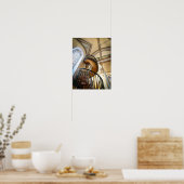 Miraculous Staircase Loretto Chapel Santa Fe NM Poster (Keuken)