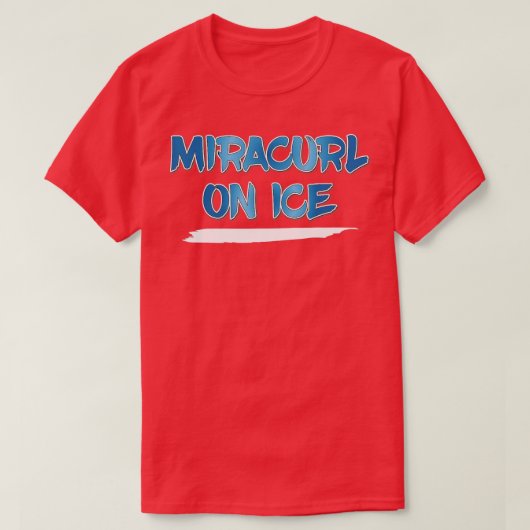 Miracurl on Ice Curling T-shirt (Design voorkant)