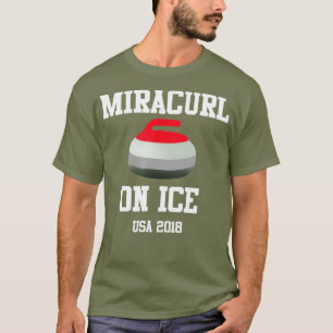 Miracurl on Ice USA Curling 2018 T-shirt