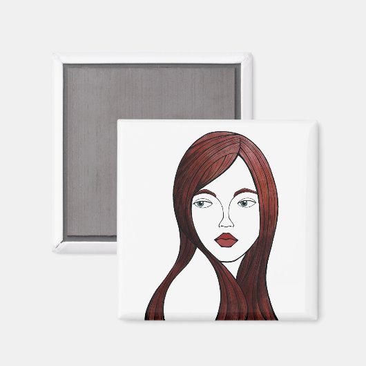 mirada de soslayo magneet (Voorkant / Achterkant)