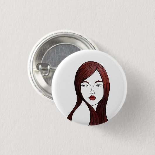 mirada de soslayo ronde button 3,2 cm (Voorkant /achterkant)