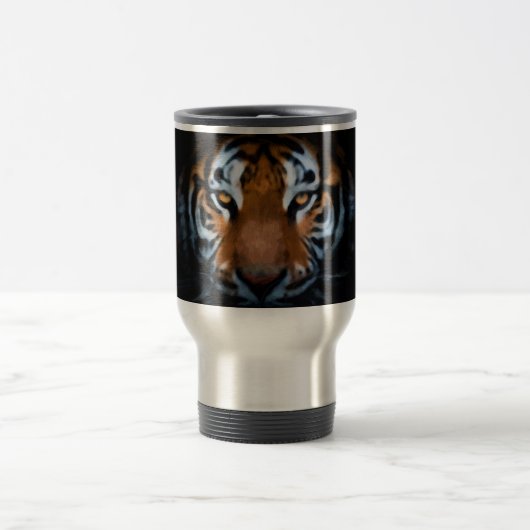 Mirada de Tigre en Taza Metalica Reisbeker (Center)