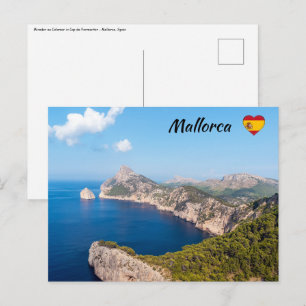 Mirador es Colomer in Cap de Formentor - Mallorca Briefkaart